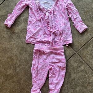 Posh Peanut Light Pink Barbie Pajama Set